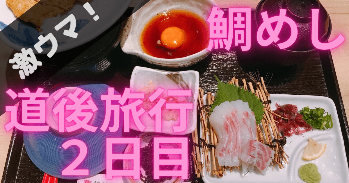 もとやま鯛めし