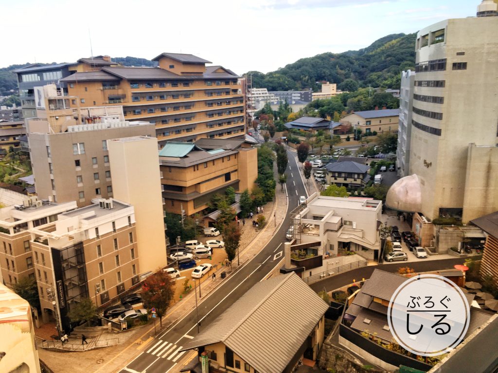 茶玻瑠１０階からの景色