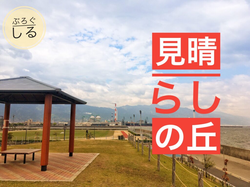 浜公園こども広場の見晴らしの丘