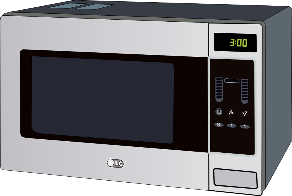 Microwave Oven Appliance Kitchen  - Clker-Free-Vector-Images / Pixabay