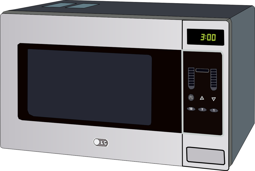 Microwave Oven Appliance Kitchen - Clker-Free-Vector-Images / Pixabay