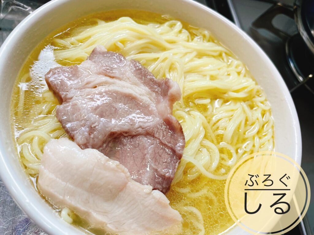 四国中央市ラーメン自販機の麺や福はら芳醇鶏そば（塩）は量が多い！