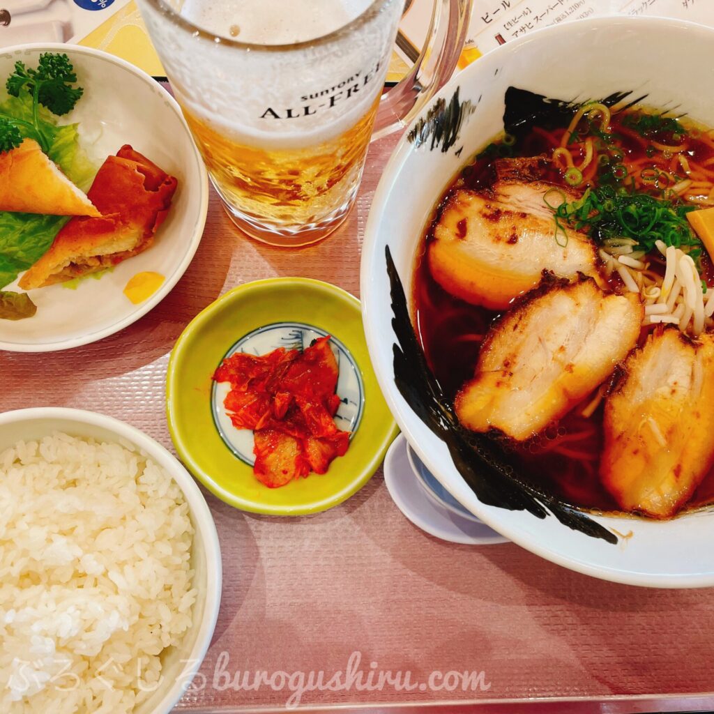 レオマ高原ゴルフクラブのお昼ごはん