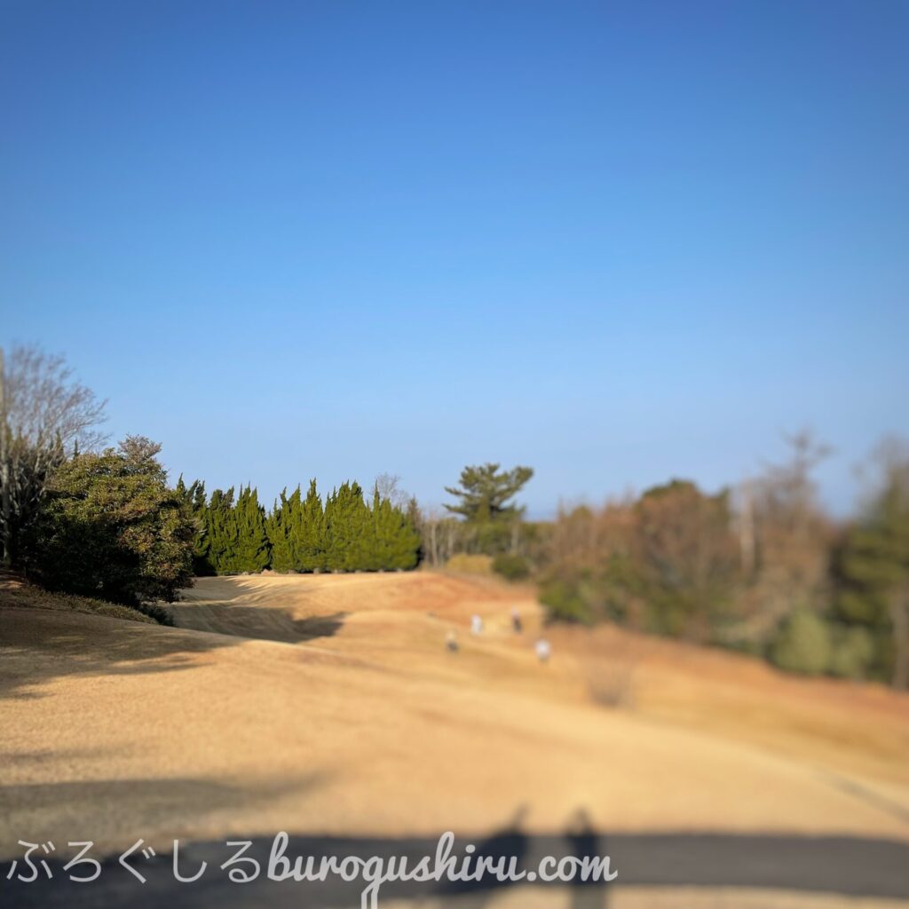 高松カントリーのアプローチ練習スペース