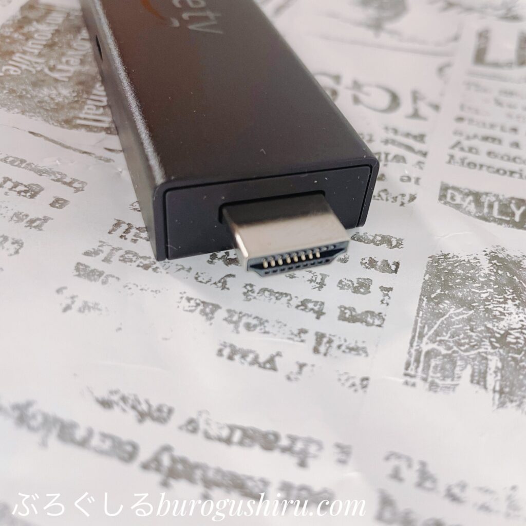 fire tv stick 4k MAXはHDMI端子