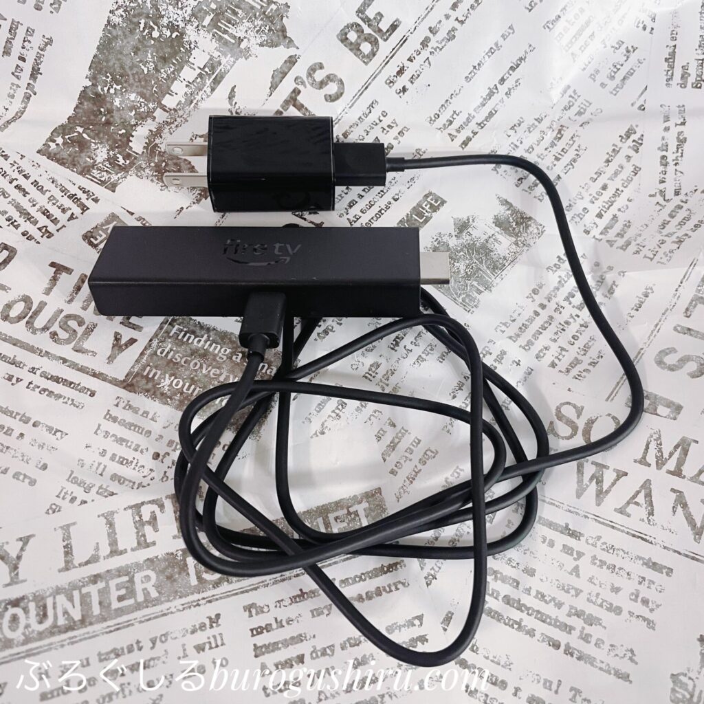 fire tv stick 4k MAXの接続準備完了