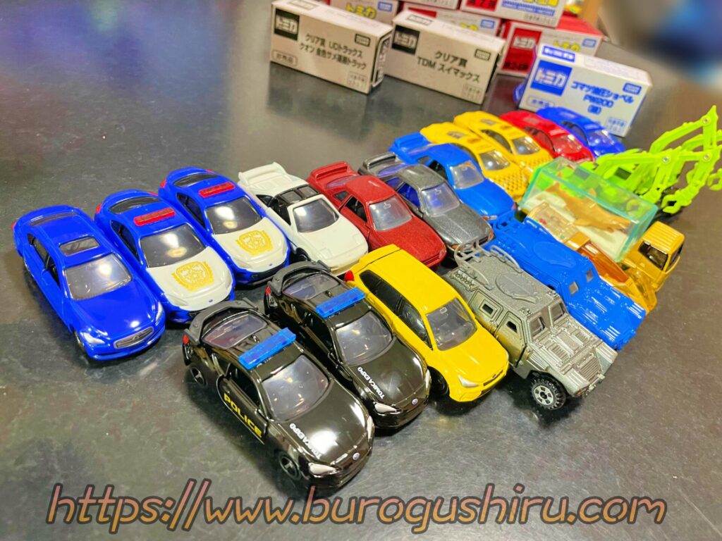 トミカ博2024のアトラクションでゲットしたトミカ